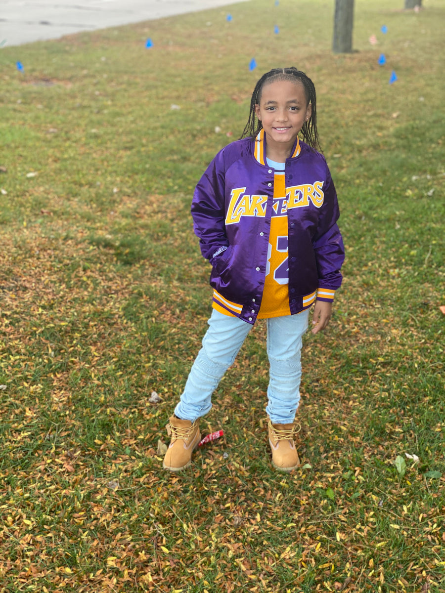 Kids lakers jacket on sale