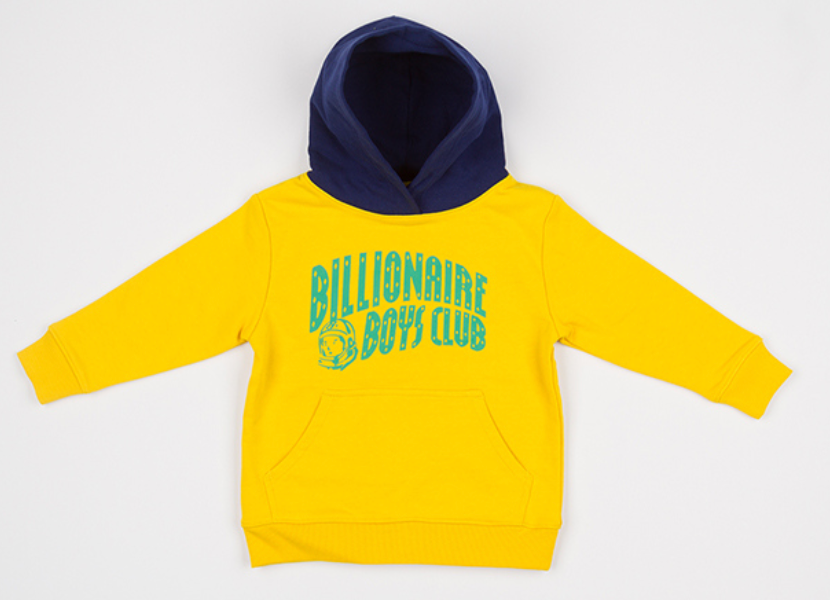 Billionaire boys club new arrivals hoodie yellow