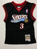 Mitchell and Ness Swingman Jersey Philadelphia 76ers Road 2000-01 Allen Iverson