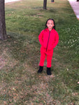 Jordan Craig Red jogging fit