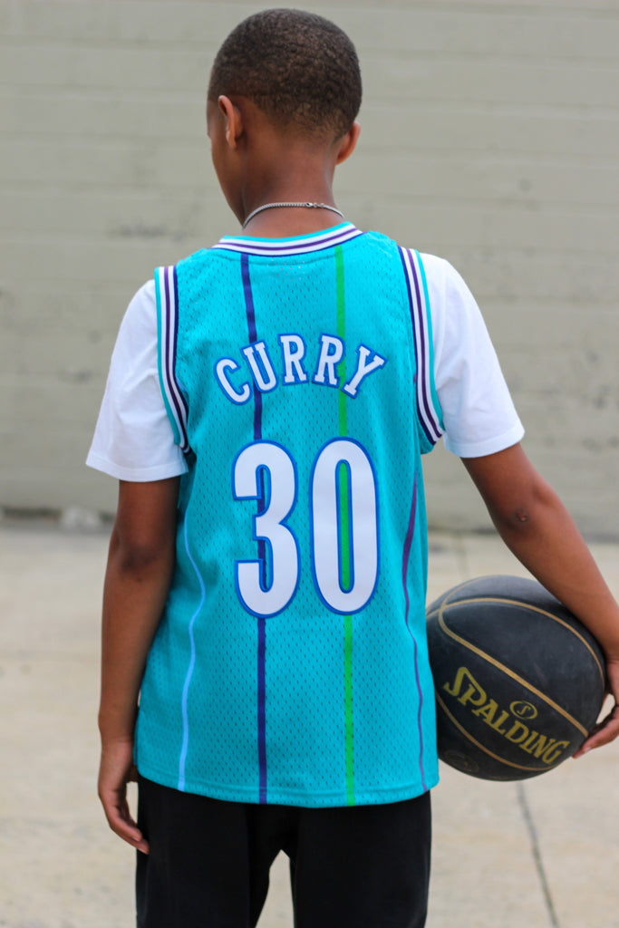 Swingman Jersey Charlotte Hornets Dell Curry Little Image Kids Clothing