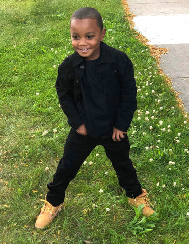 Jordan Craig Twill Denim Set (BLACK) 20