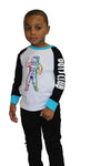 Billionaire Boys Club Eagle Rank Raglan (white) 65