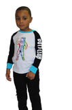 Billionaire Boys Club Eagle Rank Raglan (white) 65