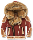 Jordan Craig KIDS EL JEFE SHEARLING MOTO JACKET (BRICK)