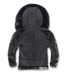 Jordan Craig KIDS EL JEFE SHEARLING MOTO JACKET (SMOKE)
