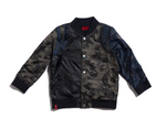 Haus of Jr BAYLOR CAMO VARSITY JACKET