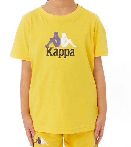 Kappa KIDS AUTHENTIC MOLONGIO T-SHIRT - YELLOW