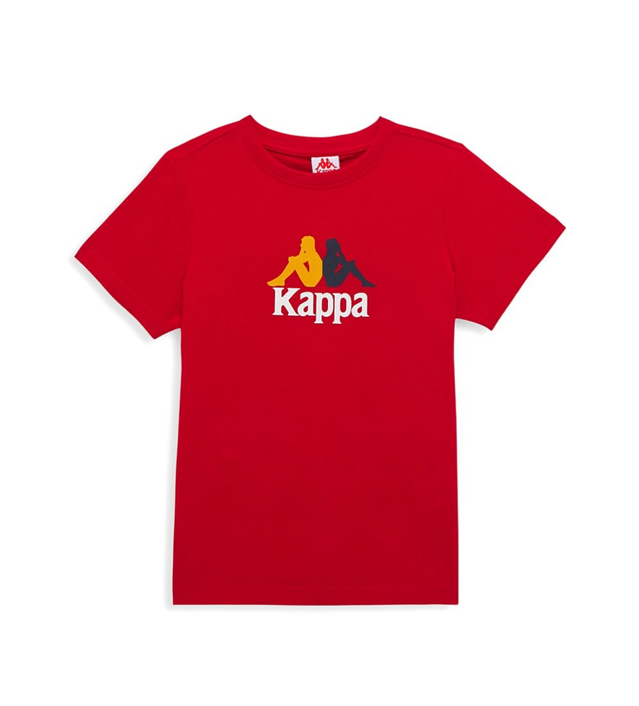 Kappa KIDS AUTHENTIC MOLONGIO T-SHIRT - RED – Little Image Clothing
