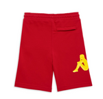 Kappa KIDS AUTHENTIC SANGONE SHORTS - RED