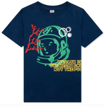 BILLIONAIRE BOYS CLUB BB KIDS AQUATIC S/S KNIT Navy