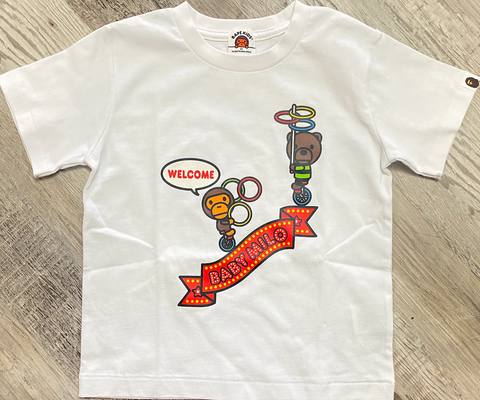 Bape Kids Baby Milo Circus Tee