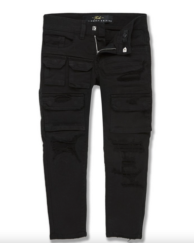 Jordan Caig KIDS TRIBECA CARGO PANTS (BLACK)