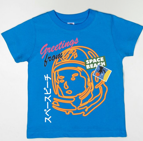 Billionaire Boys Club Greeting Tee (Blue Aster)