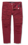 JORDAN CRAIG KIDS TRIBECA CARGO PANTS (BORDEAUX)