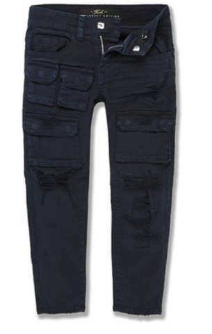 JORDAN CRAIG KIDS TRIBECA CARGO PANTS (NAVY)