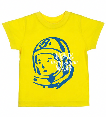 BILLIONAIRE BOYS CLUB WHM TEE (Lemon Chrome)
