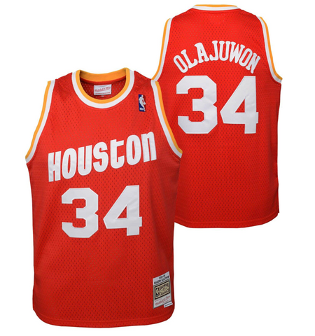 Mitchell & Ness Hakeem Olajuwon Houston Rockets Road 1993-94 Jersey
