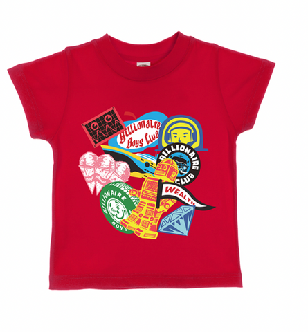 Billionaire Boys Club MULTIVERSE SS TEE (True Red)