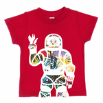 Billionaire Boys Club Hologram SS Tee (True Red)
