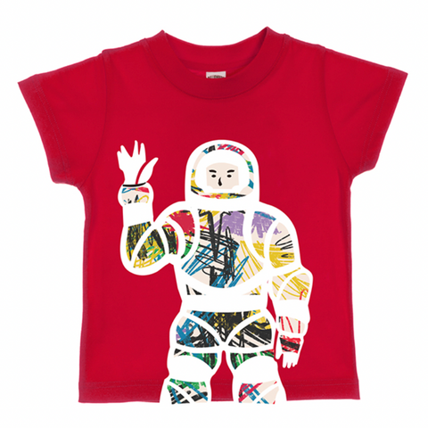 Billionaire Boys Club Hologram SS Tee (True Red)