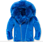 Jordan Craig KIDS DENALI SHEARLING JACKET ( ROYAL )