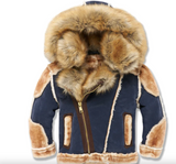 Jordan Craig KIDS DENALI SHEARLING JACKET ( NAVY )