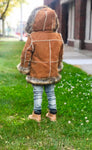 Jordan Craig Mid Length Sherling Cognac