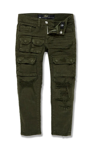 Jordan Craig KIDS TRIBECA CARGO PANTS (ARMY GREEN)