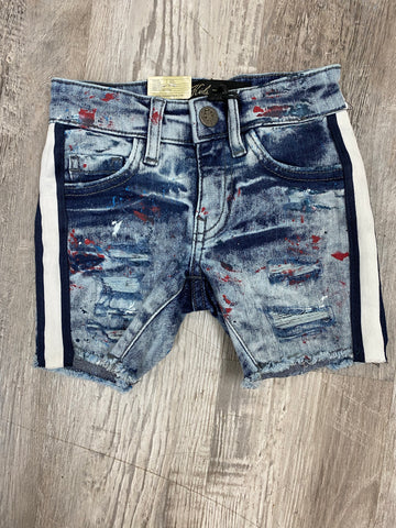 Jordan Craig KIDS ODYSSEY STRIPED DENIM SHORTS ( Paris )