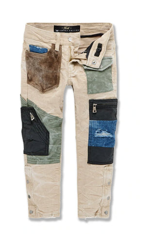 Jordan Craig KIDS PATCHWORK PANTS (OXFORD TAN)