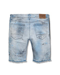 Jordan Craig KIDS SPARTA STRIPED DENIM SHORTS (UNIVERSITY BLUE)