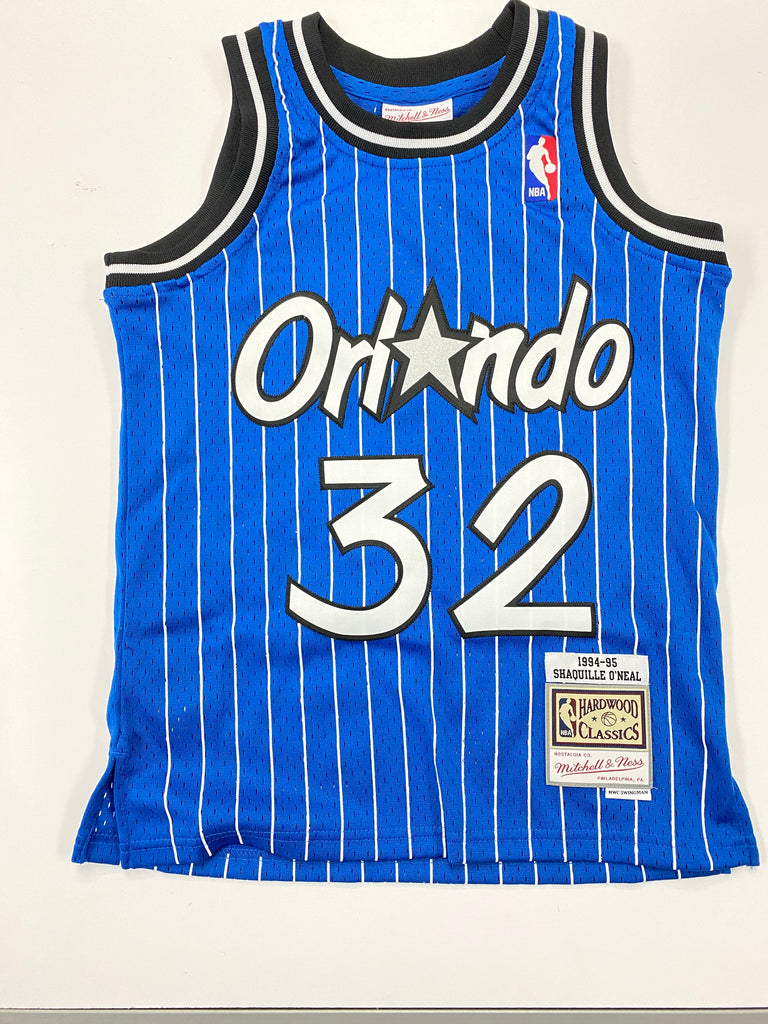 Mitchell & Ness Shaquille O'Neal Orlando Magic NBA Swingman HWC Jersey -  Blue