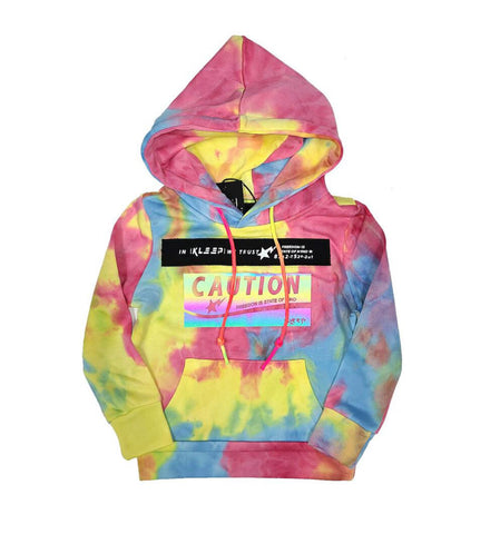 Kleep Lollipop Kid's Two Tone Tiedie Hoodie