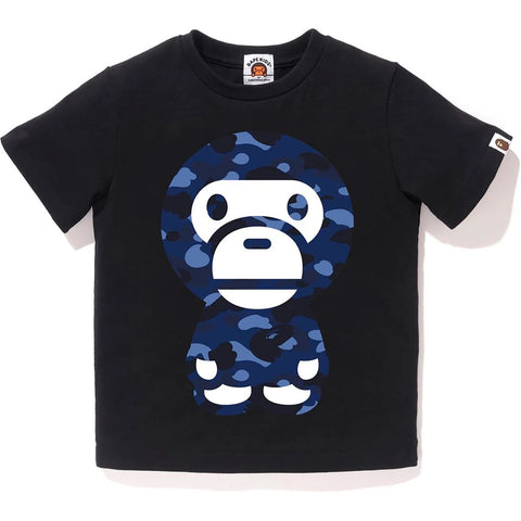 Bape Kids COLOR CAMO BIG BABY MILO TEE