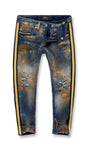 KIDS TALLADEGA STRIPED DENIM (BURNING MAN)