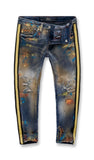 KIDS TALLADEGA STRIPED DENIM (BURNING MAN)