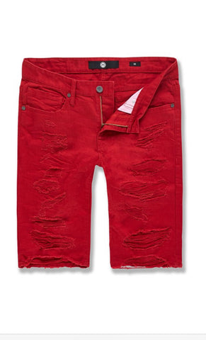 Jordan Craig WILDWOOD TWILL SHORTS (RED)