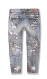 Jordan Craig KIDS TALLADEGA STRIPED DENIM (CORAL)