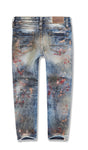 Jordan Craig KIDS SPARTA STRIPED DENIM (TAUPE HAZE)