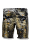 Jordan Craig KIDS SPARTA STRIPED DENIM SHORTS (GOLD)