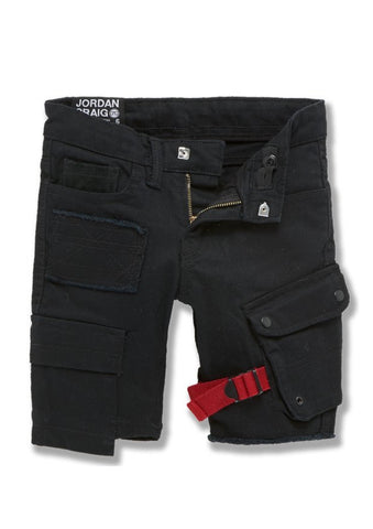 Jordan Craig KIDS TRAVIS CARGO SHORTS (BLACK)