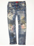 Basquiat Biker Denim Set