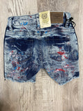 Jordan Craig KIDS ODYSSEY STRIPED DENIM SHORTS ( Paris )