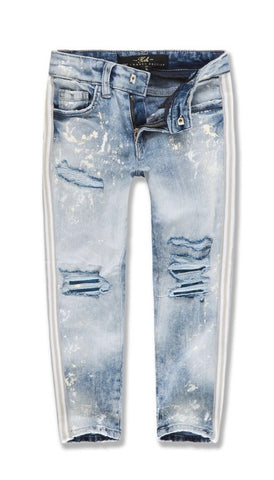 Jordan Craig KIDS SPARTA STRIPED DENIM (TRIPLE WHITE)