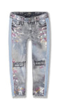 Jordan Craig KIDS TALLADEGA STRIPED DENIM (CORAL)
