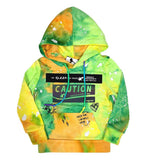 Kleep Jungle Kid's Two Tone Tiedie Hoodie