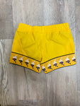 KIDS AUTHENTIC CALABASH SWIM SHORTS - YELLOW