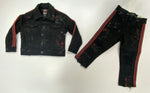 Jordan Craig KIDS DILLINGER STRIPED TRUCKER Set (BRED)