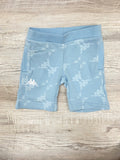 Kappa KIDS AUTHENTIC ERYA SHORTS - BABY BLUE WHITE